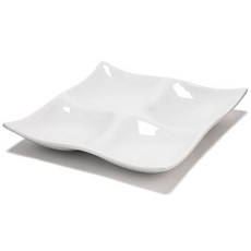 프로방스 정사각 4절 접시, 1개