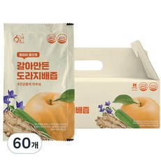 이달의 추천상품  도라지배즙 Best5_황금이네 갈아만든 도라지배즙, 100ml, 60개