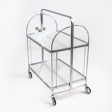 라운드비 접이식 유리 트리 2단 T-F65-CC