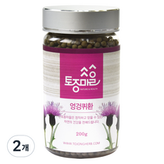 토종마을 엉겅퀴환, 2개,