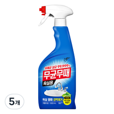 무균무때 욕실용 세정제 단품, 900ml, 5개