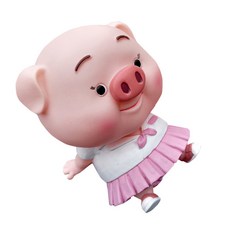 미니띠네 여유로운 돼지 저금통 대