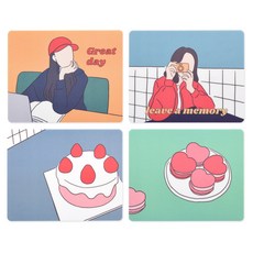 모노라이크 뉴트로 마우스패드 4종 리뷰 후기