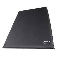 미르카 차량용 / 캠핑 TPU 자동 충전 매트 8cm, 블랙