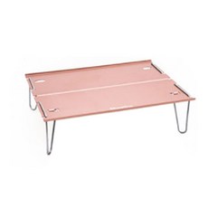 아리아즈 피크닉 캠핑 휴대용 테이블, 핑크