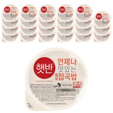 햇반 매일잡곡밥, 210g, 24개