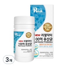 리얼닥터 100억 유산균 20g, 50정, 3개