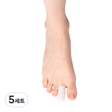 메디앤스토리 실리콘 발가락 보호튜브 좌 + 우 세트 S, 5세트