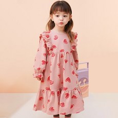 젤리스푼 여아용 하트뿅뿅 원피스
