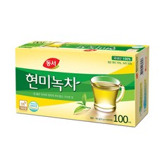 동서 현미녹차 100티백 X 리뷰후기