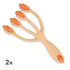 핑거 마사지롤러, 오렌지,