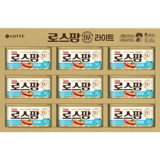 어쩌면 마지막기회  스팸선물세트 Best5_롯데햄 라이트 1호 ECO 로스팜 선물세트, 1개