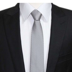 예쁜매듭 편리한 착용 면접 행사 슬림자동넥타이