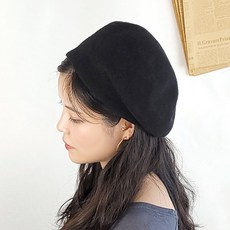 가을 겨울 남자 여자 공용 베이직 울 니트 베레모 빵모자 화가모자