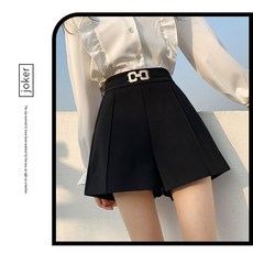 여성 봄여름 반바지 하이웨이스트 와이드 팬츠 EPBZ346 리뷰후기