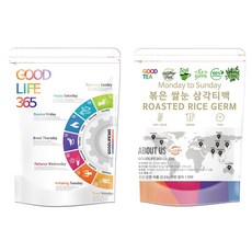 굿라이프365 볶은 쌀눈 삼각티백 50티백 티백당 리뷰후기