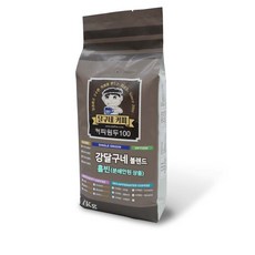 달구네커피 강달구네 블렌드 카페라떼 맛집의 비밀 묵직한 바디의 다크 로스팅 원두 홀빈(분쇄안함) 1kg 1개