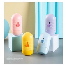 DND마켓 2in1택배 언박싱 커터 스탬프 일체형 송장지우기 스탬프 칼 개인정보 유출방지 보안용 마스킹 지우개 색상램덤 존글로벌