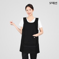 영문 자가드 패턴 원피스 앞치마 가을 겨울 앞치마 리뷰후기