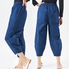 사입자몰 F904B 항아리 바지 주머니 있는 허리밴드 몸빼바지 할머니 엄마 선물 봄 여름 가을 여성 팬츠 일바지 편한 홈웨어 리뷰후기