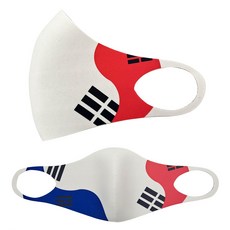 태극기 문양 구리사 항균 마스크 태극 디자인 고급 남성 대형마스크 태권도 복싱 이니셜마스크 빅사이즈 운동 세탁가능한 빨아쓰는 디자인 패션마스크
