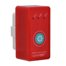 자동차스캐너 차량진단기 OBD2 비머코드 Super ECU 칩 튜닝 박스 리셋 연료 절약, 1.Super obd2 Red