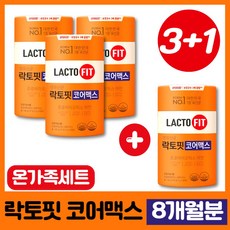 락토핏코어맥스 종근당 건강 생 유산균 코어 맥스 프로바이오틱스 분말 스틱 LACTO FIT, 4EA, 120g