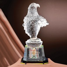 SC18266 크리스탈 트로피 골프 홀인원 싱글패 이글패 리뷰후기