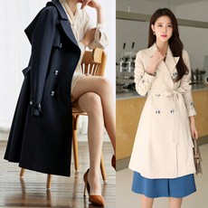 시크라인 로벤더 트랜치 코트 CJC-C-13 트렌치코트