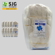 SJ 클로버 수입 면장갑 100켤레
