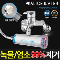 엘리스워터 AW-100 녹물제거 정수필터 염소제거 샤워기용 리뷰후기