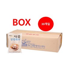 뉴그린 오로지 사골냉면육수x30 박스판매 리뷰후기