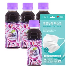 테일러 푸룬 고농축 농축액 푸룬주스 딥워터 4개맑은누리 마스크 5매 리뷰후기