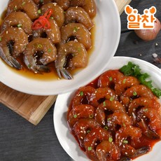 욜로켓 알찬 깐새우장 간장 양념 새우장 순살