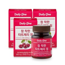 데일리원 참 착한 타트체리 정 30정 리뷰후기
