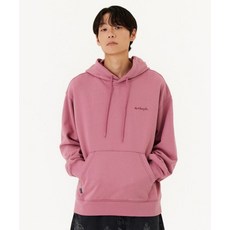 마크곤잘레스 SIGN 로고 OG 콘트라스트 스티치 맨투맨 스웨트 후드 핑크