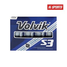 볼빅 S3 S4 12구 3피스 4피스 골프공 우레탄커버 선수사용볼