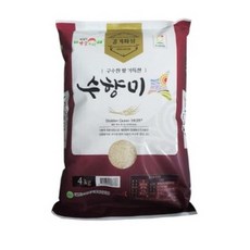 수향미 골든퀸 3호 백미, 4kg, 2개