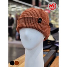 밀레 스타일 골지 비니 MXSWC908 21, 브릭(주황)