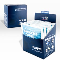 오월의숲 디카페인 콜롬비아 커피드립백 카페인제로 드립백커피 X6개입 미니박스 리뷰후기