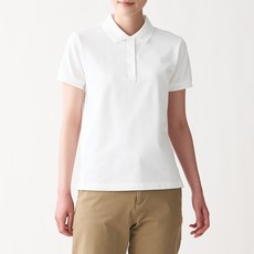 무인양품 여성용 면 반소매 폴로 셔츠 BBE01A0S 리뷰 후기