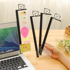아크릴 컴퓨터 모니터 메모보드 포스트잇 문서 부착판 명함 카드 홀더 꽂이 클립 사무용 좌/우형 리뷰후기