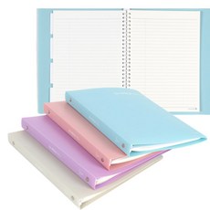 모닝글로리 26공 화일노트 바인더노트, 색상랜덤, 색상랜덤,