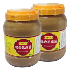 왕쯔허 중국 즈마장 땅콩소스 훠궈 소스 마장소스 양념장 만들기 25KG 대용량 2통 리뷰후기