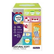 깨끗한나라 부드러운 천연펄프 미용티슈 리뷰후기