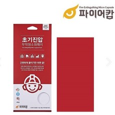 파이어캅 붙이는 소화기 200 2T 용량 60L 배전반용 패치소화기 두꺼비집 패치형 리뷰후기