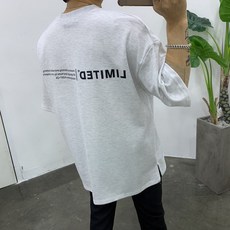 스트릿제이 리미티드 레터링 반팔 티셔츠 리뷰후기