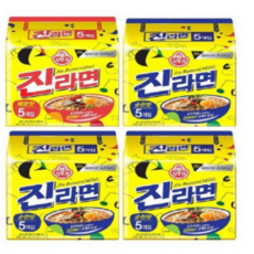 오뚜기 진라면 매운맛 순한맛 1세트