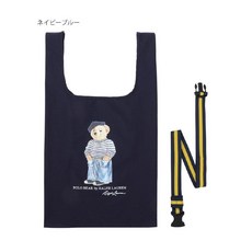 폴로 남녀공용 베어 프린트 로고 데일리 아웃도어 나일론 토트백 23-119-13257-08