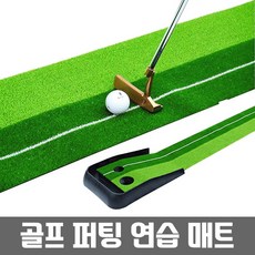 바이온 골프 퍼팅매트 2M 실내연습 퍼팅연습기 골프매트 골프스윙연습 리뷰후기